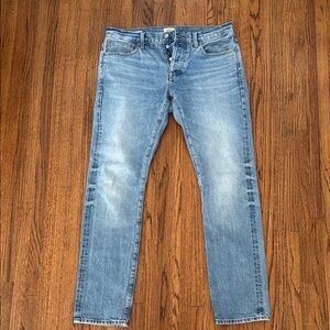 J.CREW 484 Slim Jeans 32x32 light faded wash